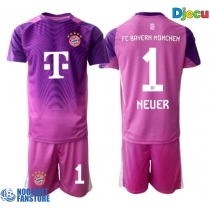 Bayern Munich Manuel Neuer #1 Golmanski Rezervni Dres za djecu 2025-26 Kratak Rukav (+ Kratke hlače)